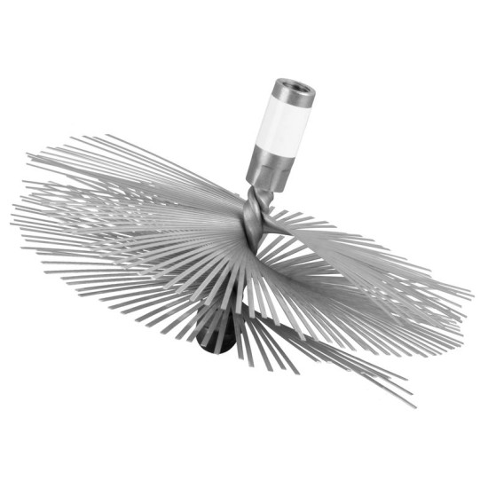 Chimney brush KOVO.B ComRourST 200 mm, InoX, wired Chimney brush KOVO.B ComRourST 200 mm, InoX, wired