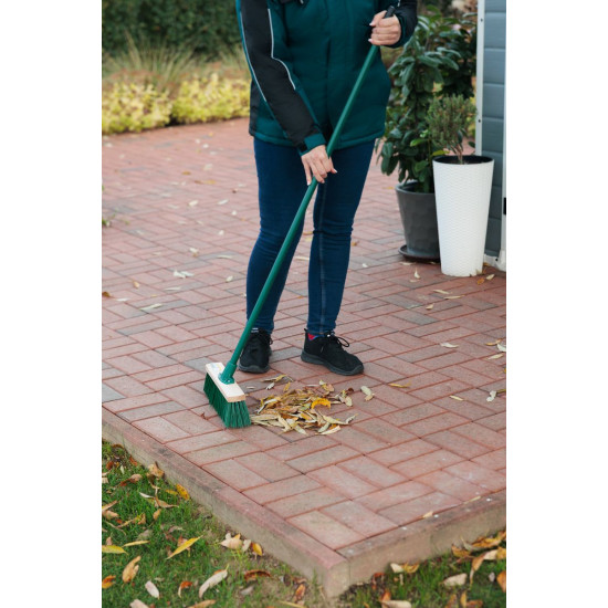 Broom Geco U30P, 300 mm, with handle, plastic