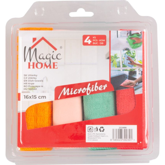 Cloth Cleanic DC0109, 4-in-1, glass+ceramic+universal