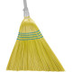 Broom Cleonix 3806Y, SorgoSkew, yellow, handle 153 cm, Alu, skewed