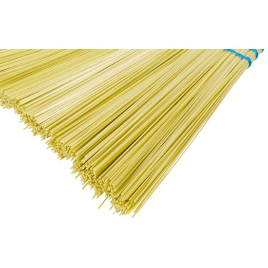 Broom Cleonix 3806Y, SorgoSkew, yellow, handle 153 cm, Alu, skewed
