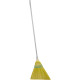 Broom Cleonix 3806Y, SorgoSkew, yellow, handle 153 cm, Alu, skewed