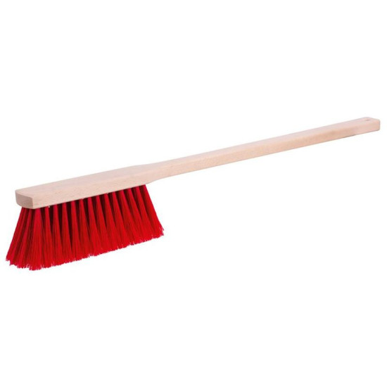 Hand brush CRW BN40, wooden handle, 40 cm, nylon