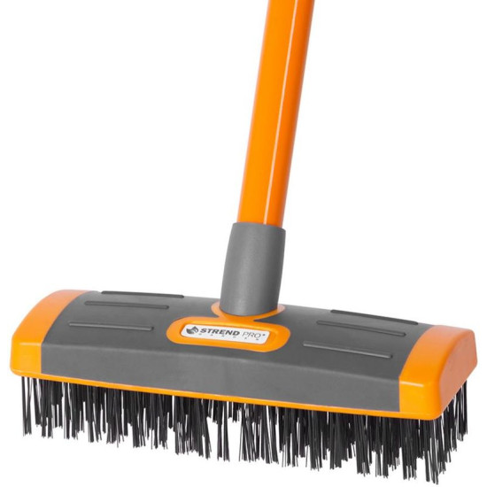 Комплект щетка для брусчатки, щетка  для сада 3x10 сm а 6x19 сm, средство для удаления сорняков, телескопическая ручка, Strend рro