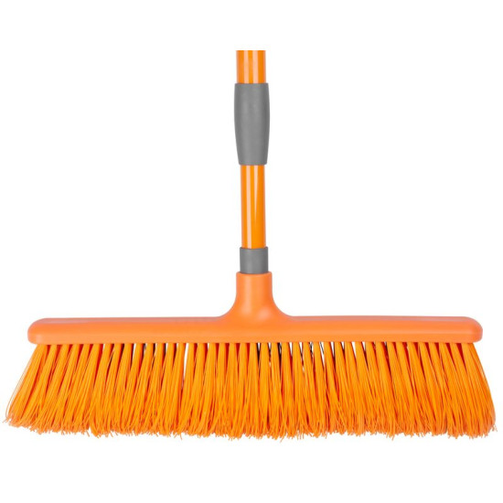 Broom Strend Pro, 400 mm, curved bristles, with telescope. handle