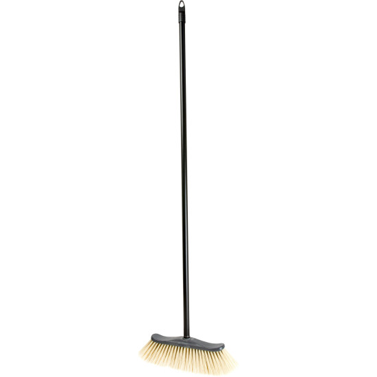 Broom Geco Z30P, plastic, with plastic handle 1200 mm, 30 cm