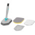 Brush Strend Pro, 3 in 1, multifunctional, cleaning, for tiles and glass, with telescopic handle 124.5 cm