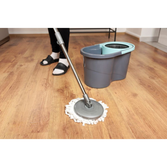 Cleaning set PFF Quantum 16l, rotary mop, telescopic Cleaning set PFF Quantum 16l, rotary mop, telescopic