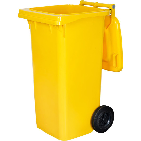 Trashcan Strend Pro GB2, 120 lit, yellow Trashcan Strend Pro GB2, 120 lit, yellow