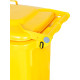 Trashcan Strend Pro GB2, 120 lit, yellow Trashcan Strend Pro GB2, 120 lit, yellow