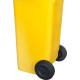 Trashcan Strend Pro GB2, 120 lit, yellow Trashcan Strend Pro GB2, 120 lit, yellow