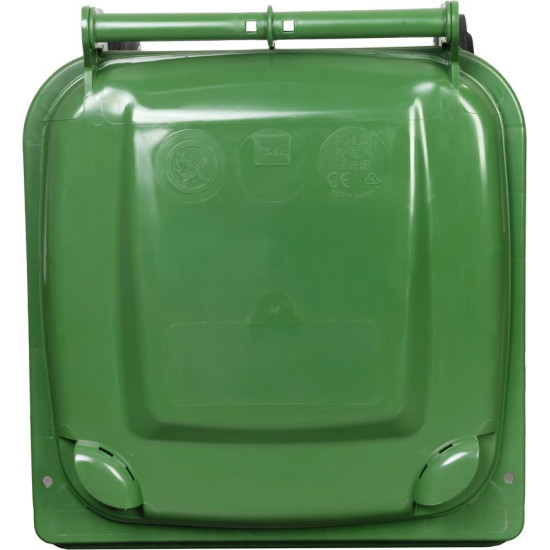 Trashcan MGB 120 lit, plastic, green