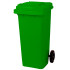 Trashcan Strend Pro GB2, 120 lit, zaļš