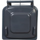 Trashcan Strend Pro GB2, 120 lit, pelēks