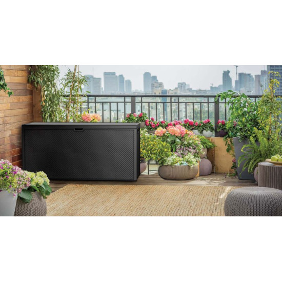Box Keter EMILY 277 L, storage, graphite