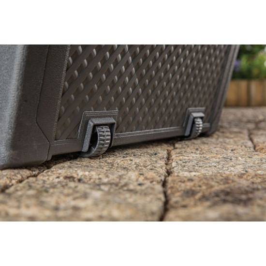 Box Keter EMILY 277 L, storage, graphite