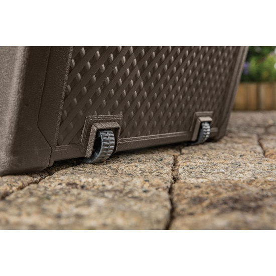 Box Keter EMILY 277 L, хранение, коричневый