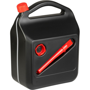 Plastmasas kanna, 10 l, degvielai, melna