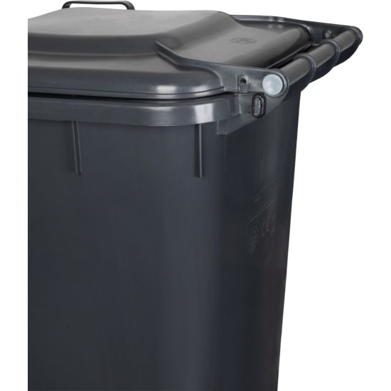 Мусорный бак Strend Pro GB4, 240 л, серый