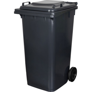 Мусорный бак Strend Pro GB4, 240 л, серый