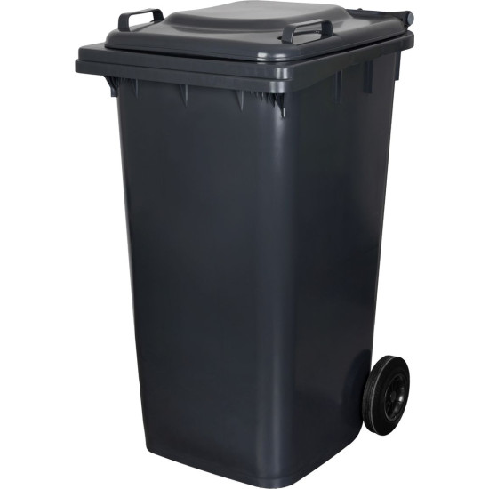 Мусорный бак Strend Pro GB4, 240 л, серый