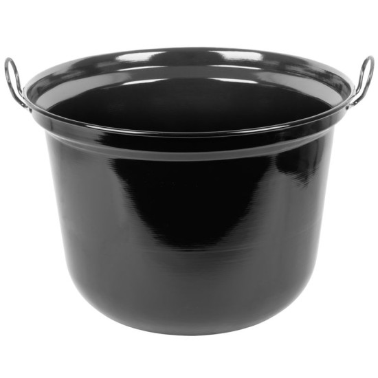 Caldron Thoma 60lit, black, enameled