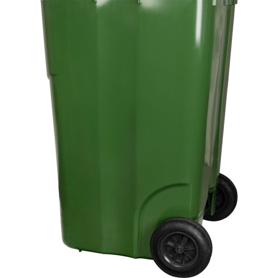 Trashcan MGB 240 lit, plastic, green