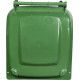 Trashcan MGB 240 lit, plastic, green