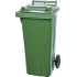 Trashcan MGB 240 lit, plastic, green