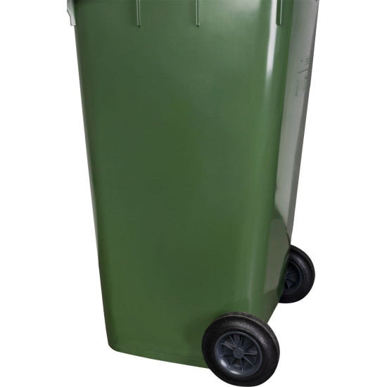 Мусорный бак Strend Pro GB4, 240 л, зеленый