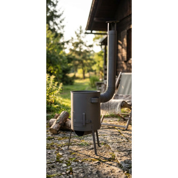 Печка для котла  BAKER R2-D2 310 мм, графит