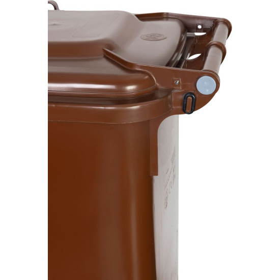 Мусорный бак Strend Pro GB2, 120 л, коричневый