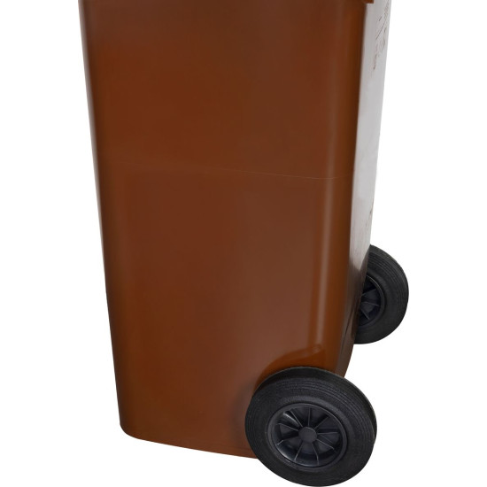 Мусорный бак Strend Pro GB2, 120 л, коричневый