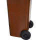 Мусорный бак Strend Pro GB2, 120 л, коричневый