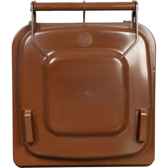 Мусорный бак Strend Pro GB2, 120 л, коричневый