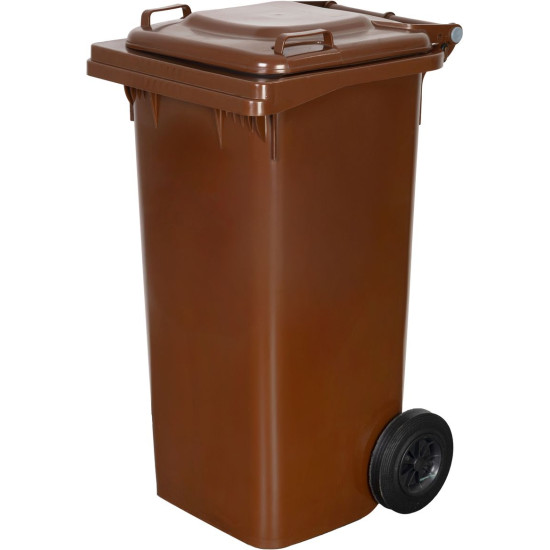 Мусорный бак Strend Pro GB2, 120 л, коричневый