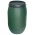 Muca Pannon EN11604 120 lit, 395 mm, zaļa, plastmasa