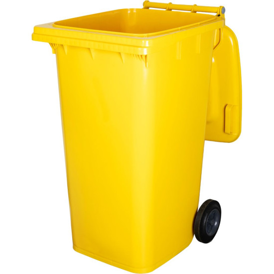 Trashcan MGB 240 lit, plastic, white