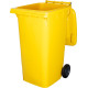 Trashcan MGB 240 lit, plastic, white