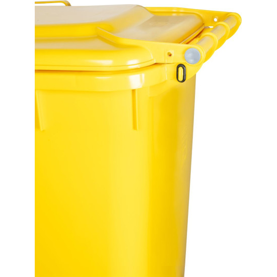 Trashcan MGB 240 lit, plastic, white
