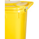 Trashcan MGB 240 lit, plastic, white
