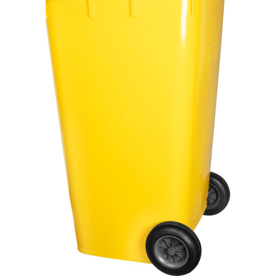 Trashcan MGB 240 lit, plastic, white
