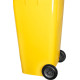 Trashcan MGB 240 lit, plastic, white