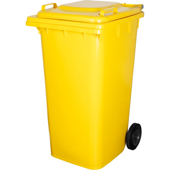 Trashcan MGB 240 lit, plastic, white