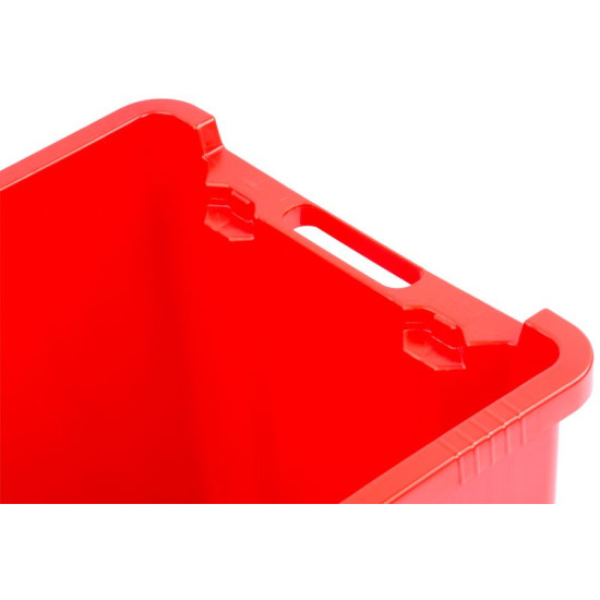 Multipurpose basket ICS M400000 • 40 lit, 56x35x31 cm, red