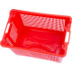 Multipurpose basket ICS M401000 • 40 lit, 56x35x31 cm, perforated sides, red