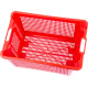 Multipurpose basket ICS M402000 • 40 lit, 56x35x31 cm, perfored sides, red