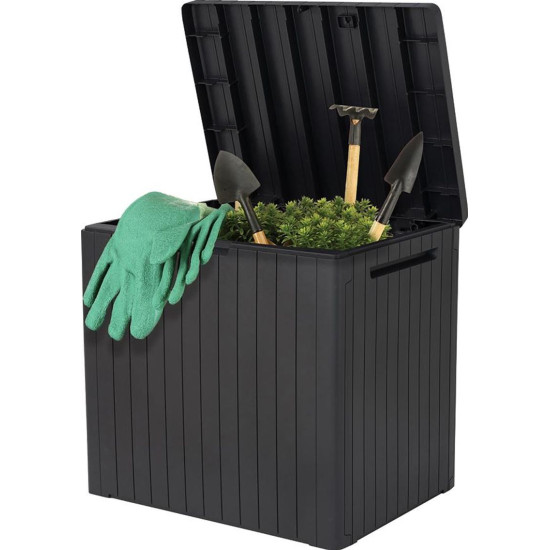 Box Keter® City storage box 113L, anthracite