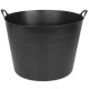 Kauss Strend Pro Flexi, melns, konstrukcija, 46,5x37 cm, 42 L Kauss Strend Pro Flexi, melns, konstrukcija, 46,5x37 cm, 42 L