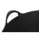 Bucket Strend Pro Flexi, black, construction, with ears, 39x35,5 cm, 27 L